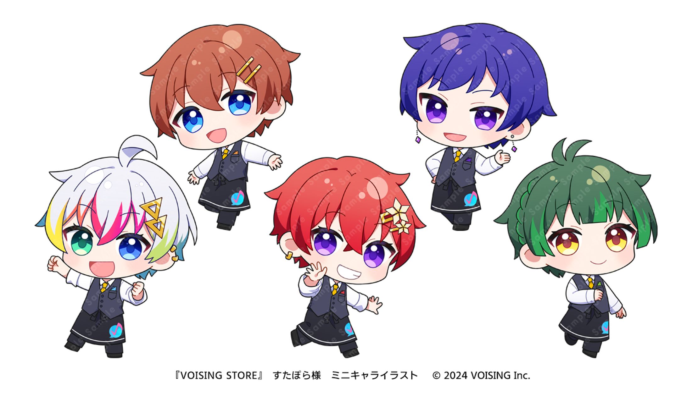 株式会社VOISING『VOISING STORE』すたぽら様　イラスト-1