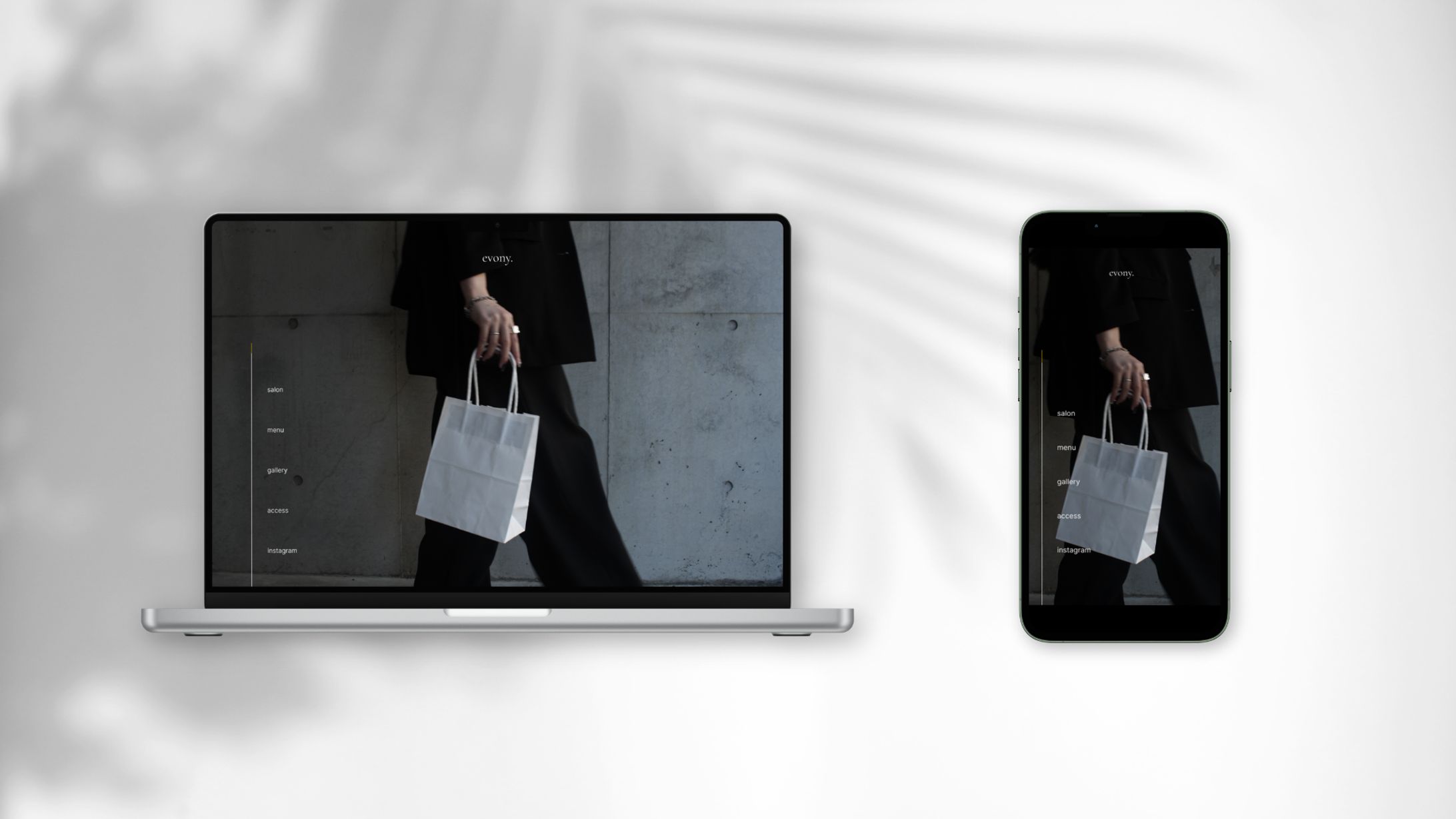 【HP制作】evony.様 (ネイルサロン)-1