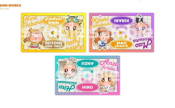ハムチャンホンポ様　グッズデザイン