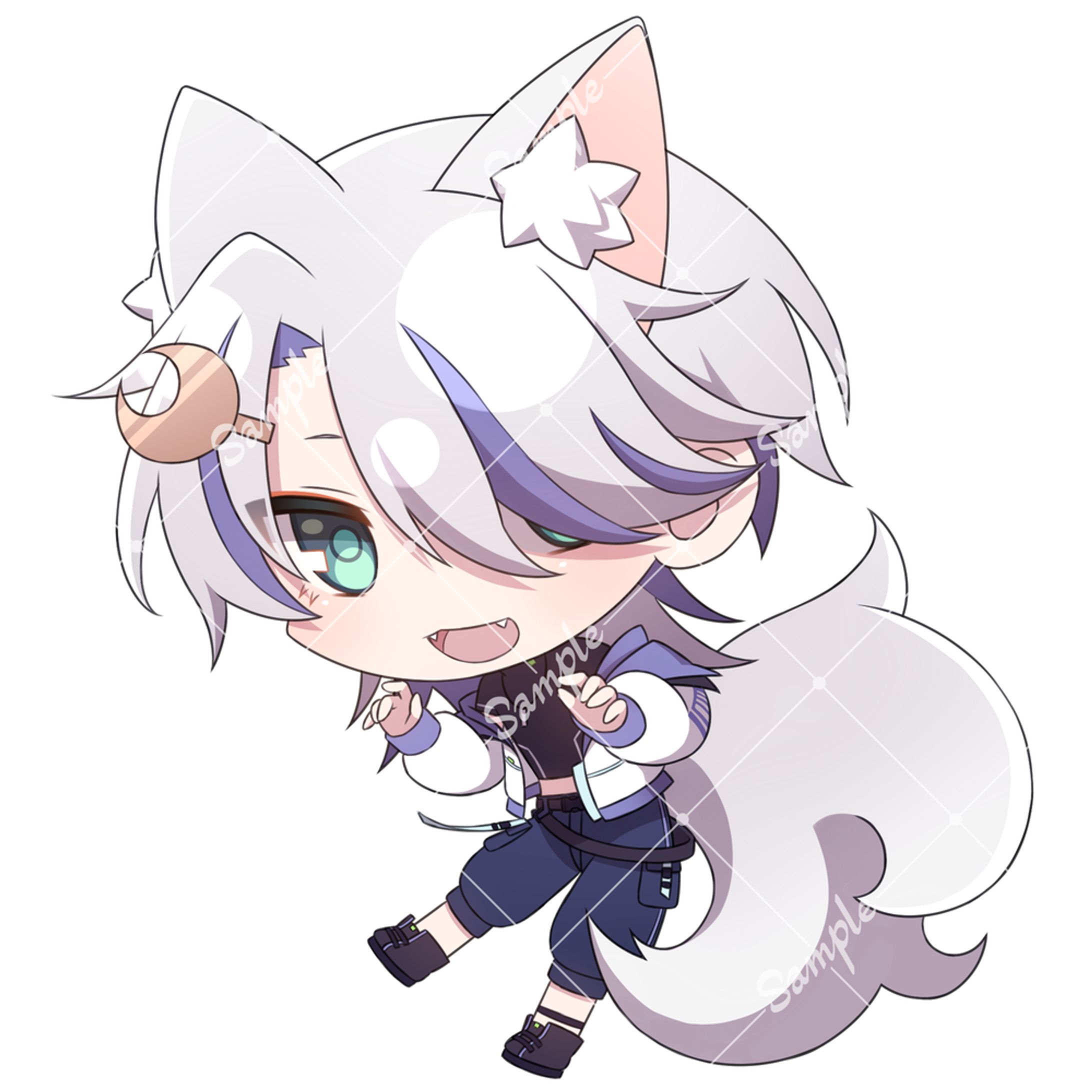 【秋月月日様】デフォルメイラスト-1