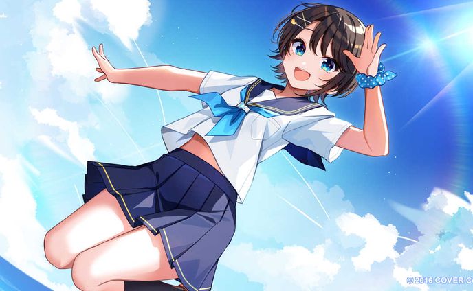 大空スバル様 cover「忘れてやらない」MVイラスト