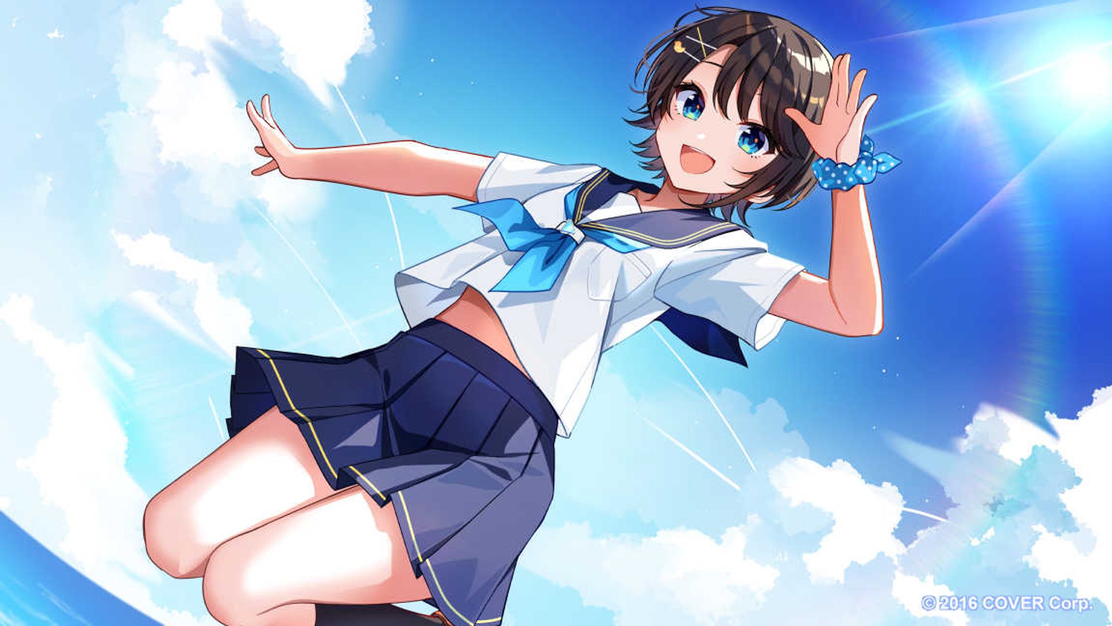 大空スバル様 cover「忘れてやらない」MVイラスト-1