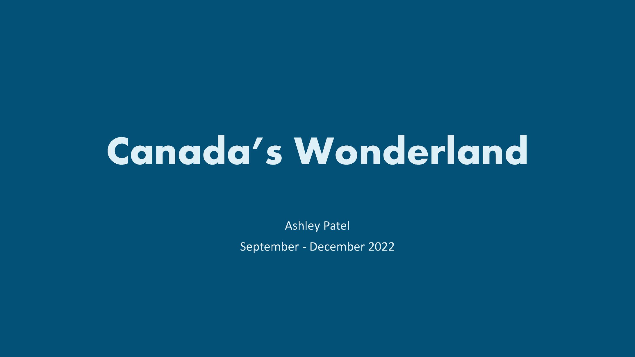 Canada's Wonderland - September - December 2022-1