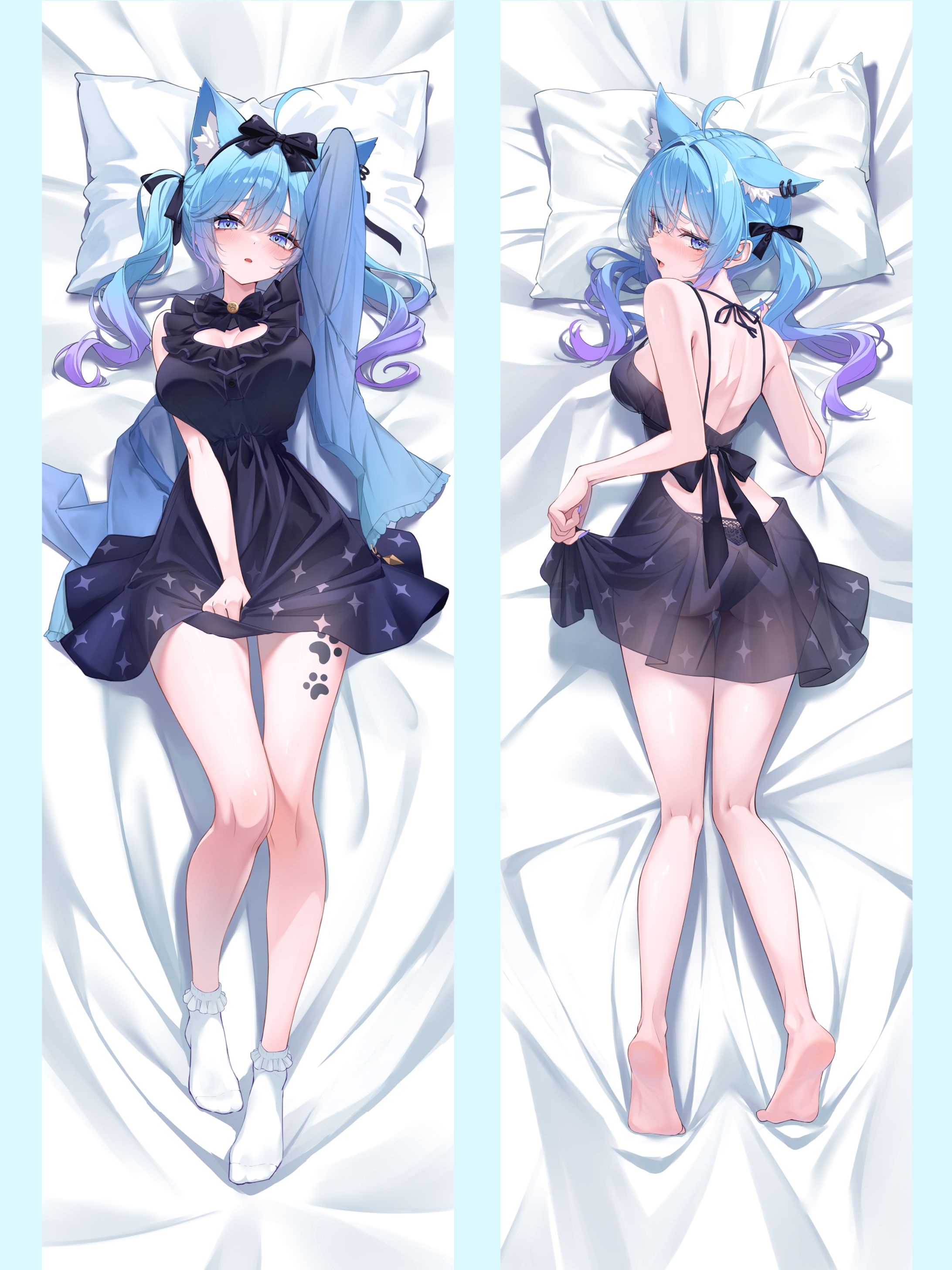 ななしいんく所属 Vtuber 宗谷いちか様　抱き枕カバーイラスト-1