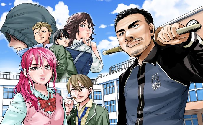 【ジャンプ+】3年C組鬼瓦先生 ～なぜか皆に好かれている体育教師～