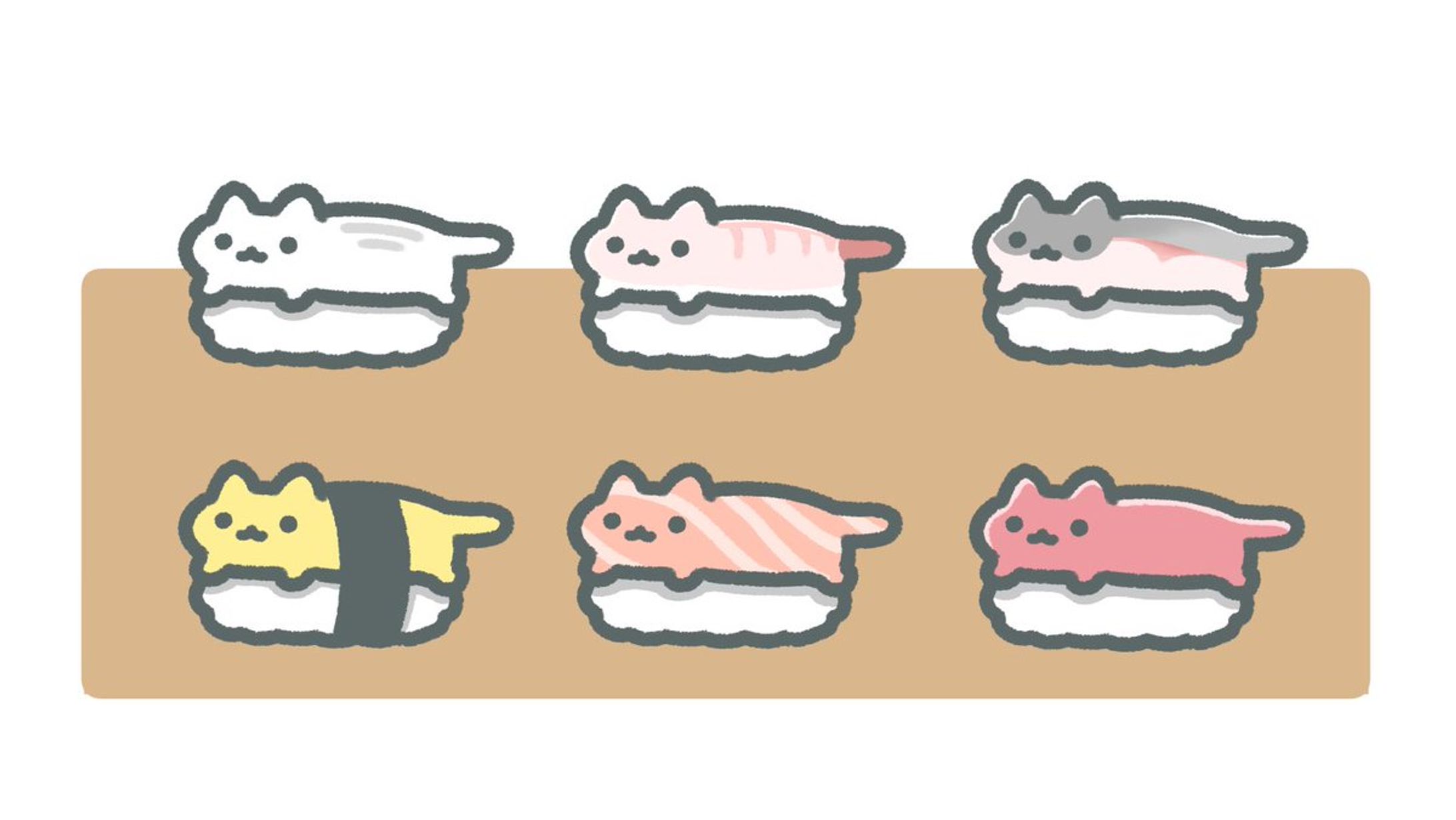 【創作】ねこすし-1