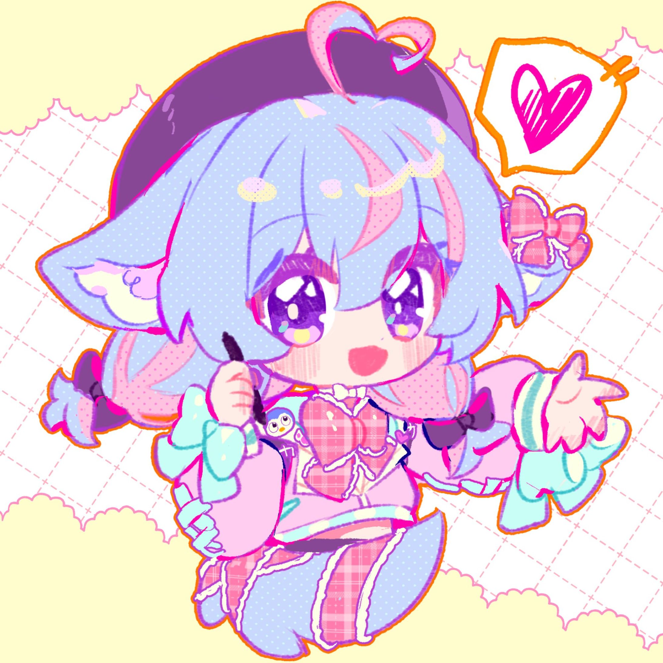 Chobi new outfit SD commission -1