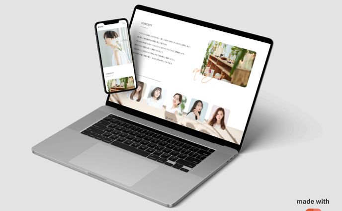 美容室 ダミーサイト