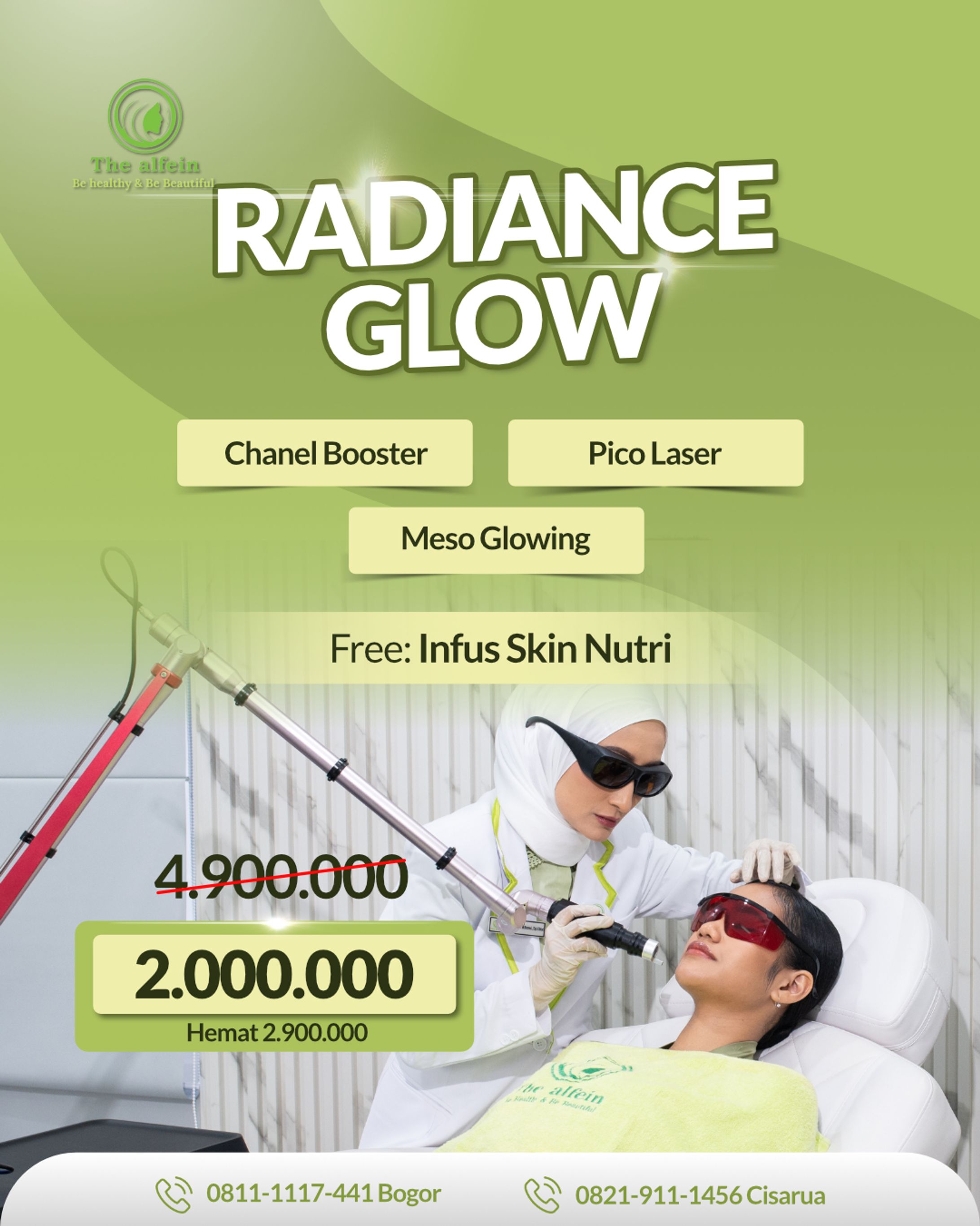 (Paid Project) Beauty Clinic Monthly Promo Design — Social Media Design-1