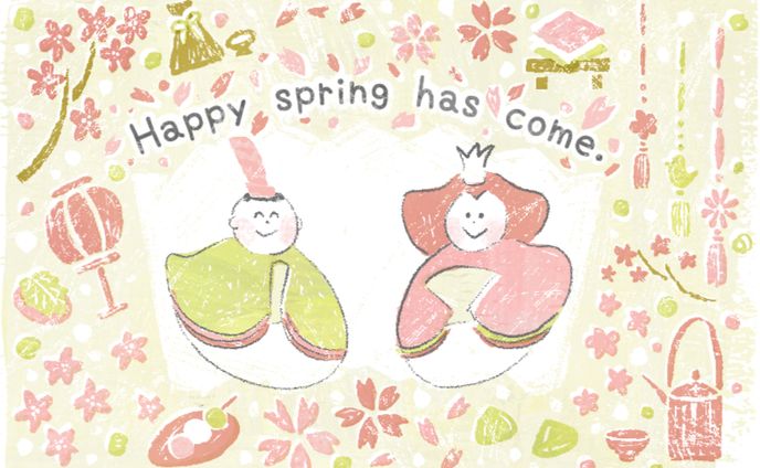 お雛様のイラスト