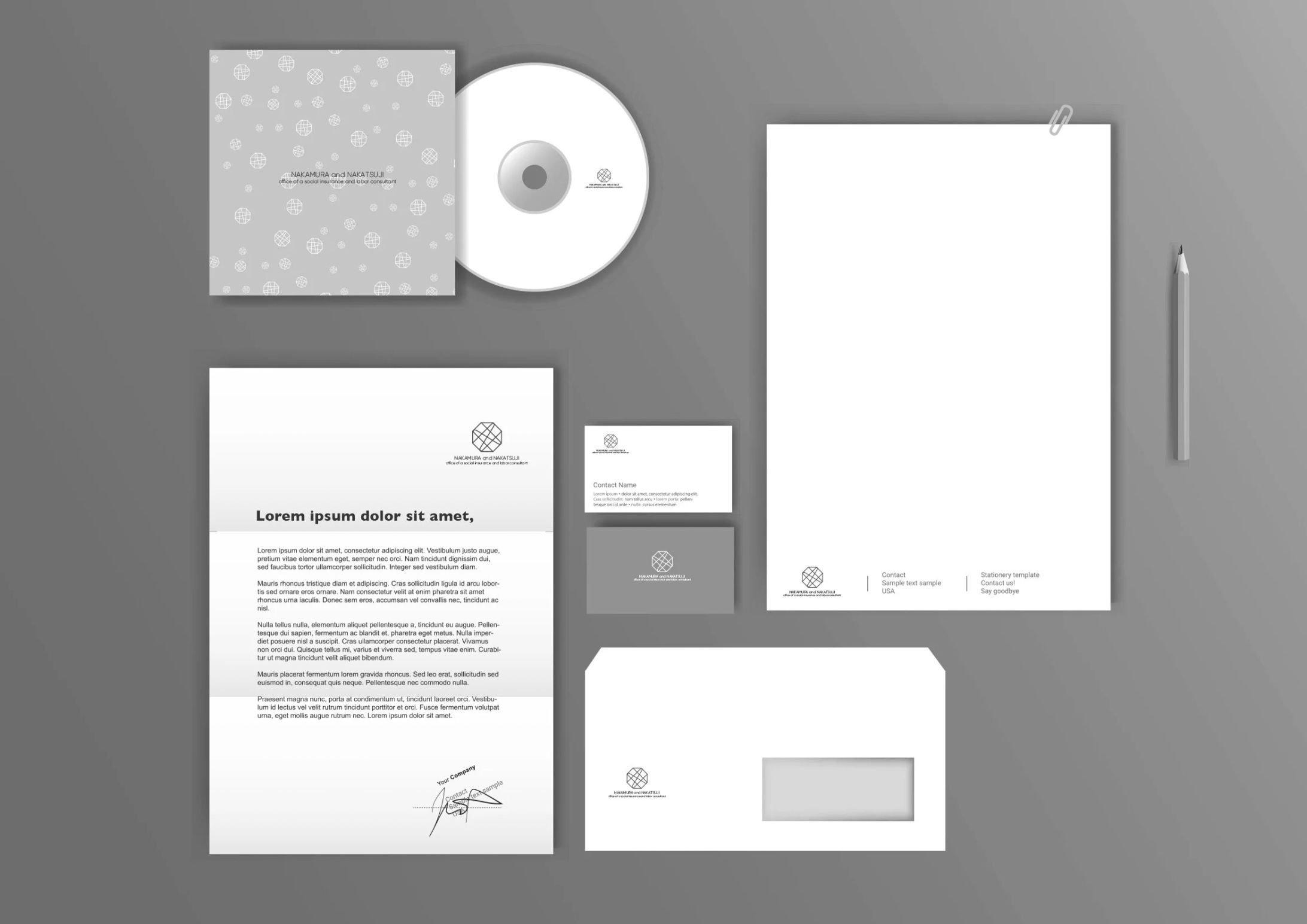 中村中辻事務所ブランドロゴ VI-1