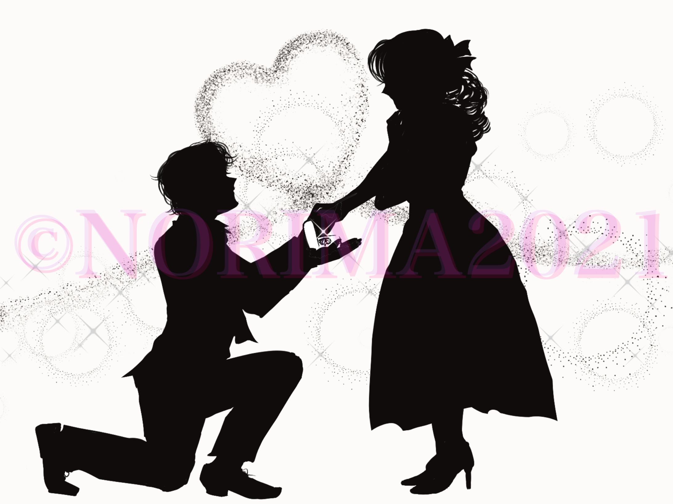 【結婚式情報誌ちゅら婚様より】ご依頼イラスト2-1
