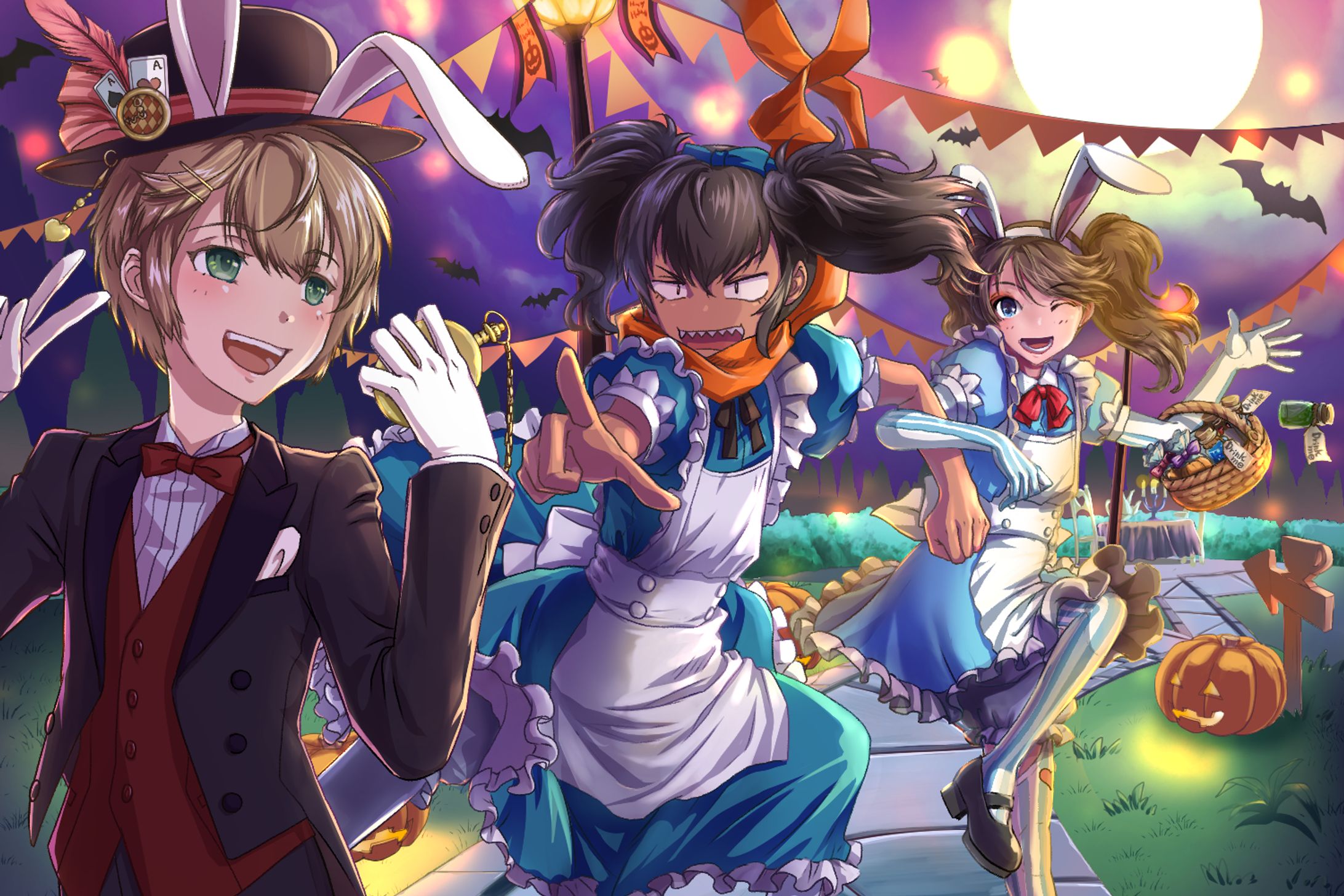 三千界のアバター／2021ハロウィンイベントカット-1