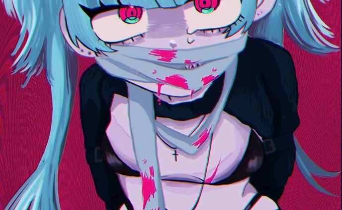 衝動
・
・
#過去pic #イラスト #かわいい #pink #illustration #aesthetic #vaporwave #厚塗り #kawaii #めるめるめるとだうん #ガールズイラスト #girlsillustration#punk #パンク#thenewageprincess #punkgirl #emogirl #rock  #girlsillustration #darkart #dark #horror #subculture #japan