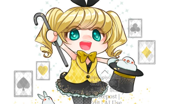 バニーマジシャンガール