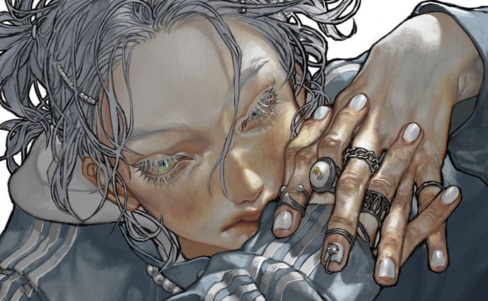 #illustration #イラスト #artwork #digitalart  #white  #ring #art  #paintings