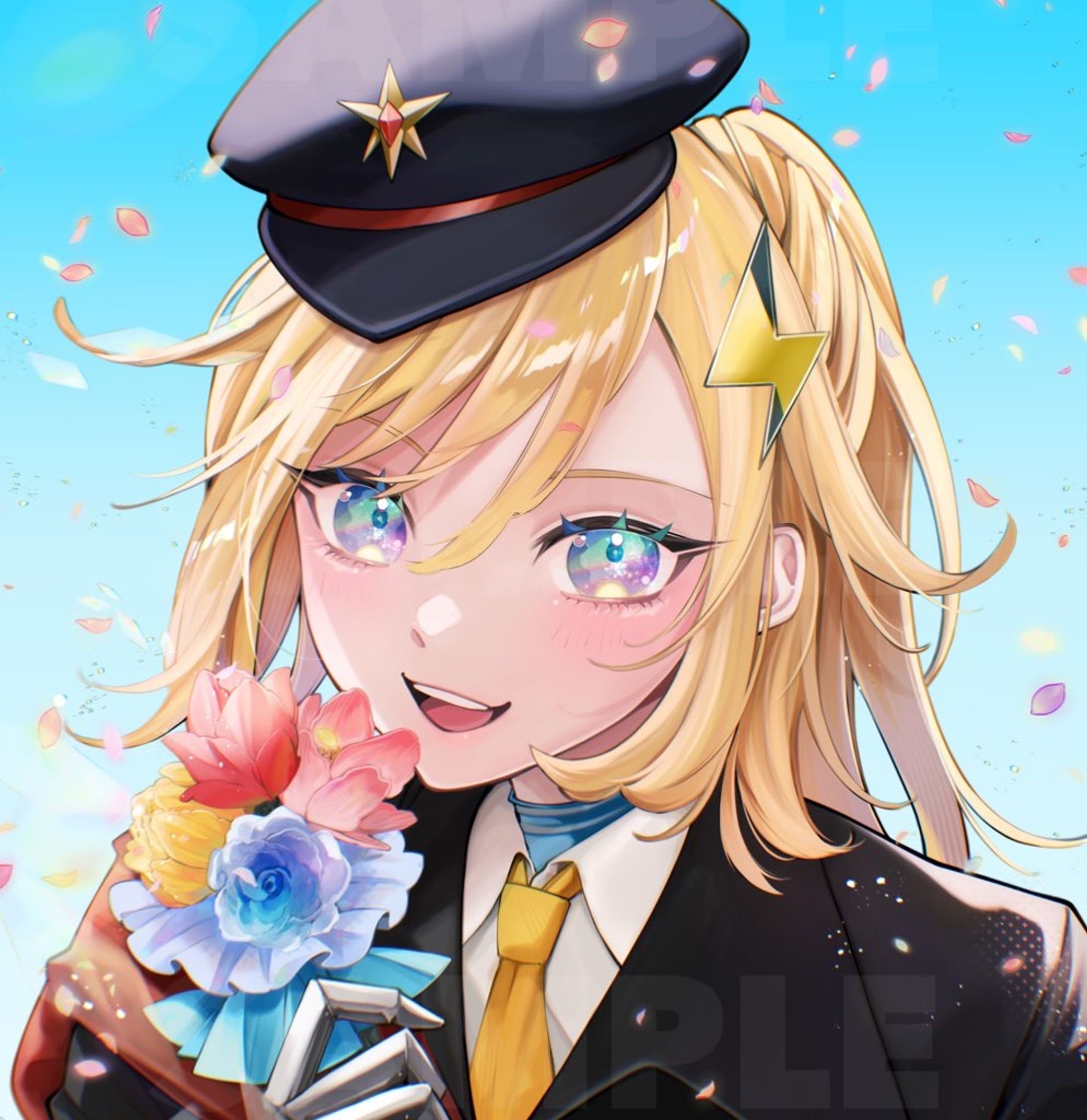 翠緑マナ様▶ご友人お祝い用ファンアート-1