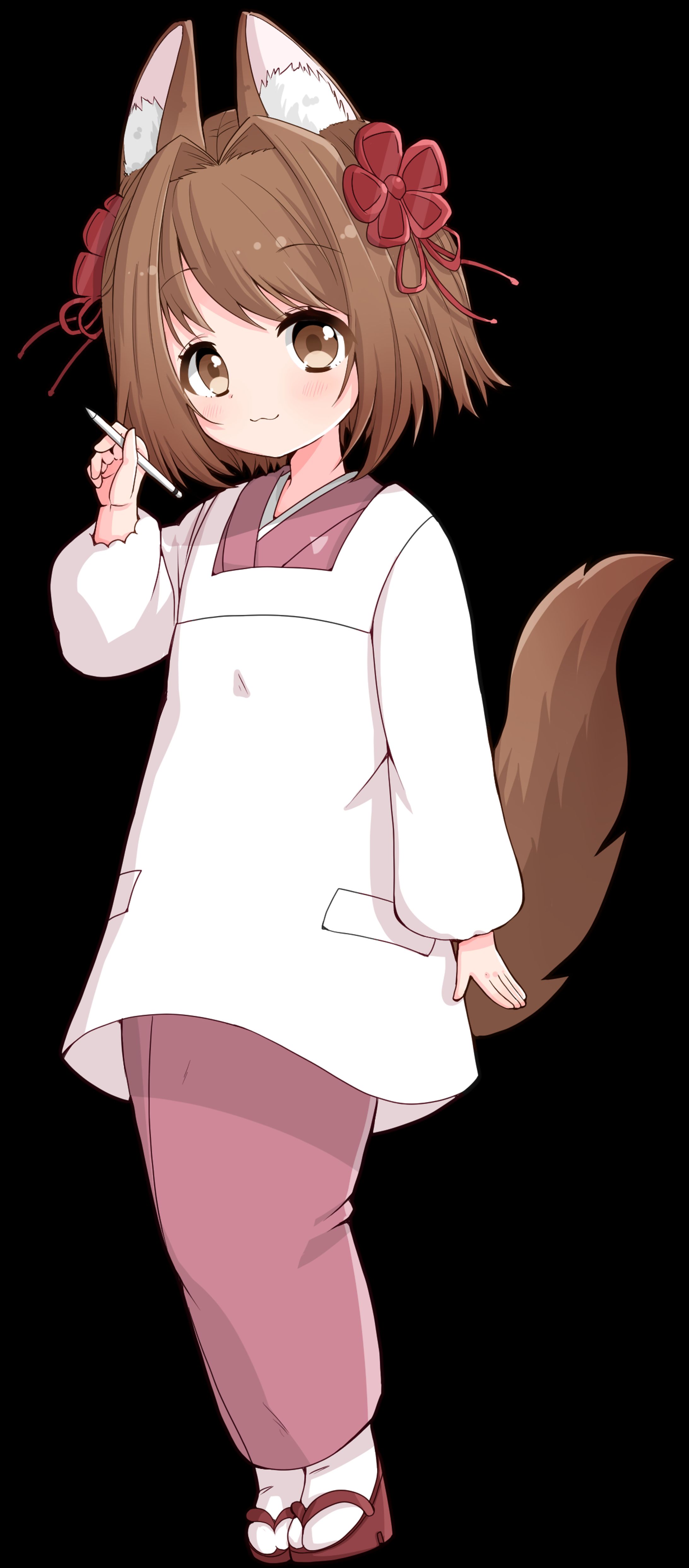 アニメ系3頭身イラスト-1