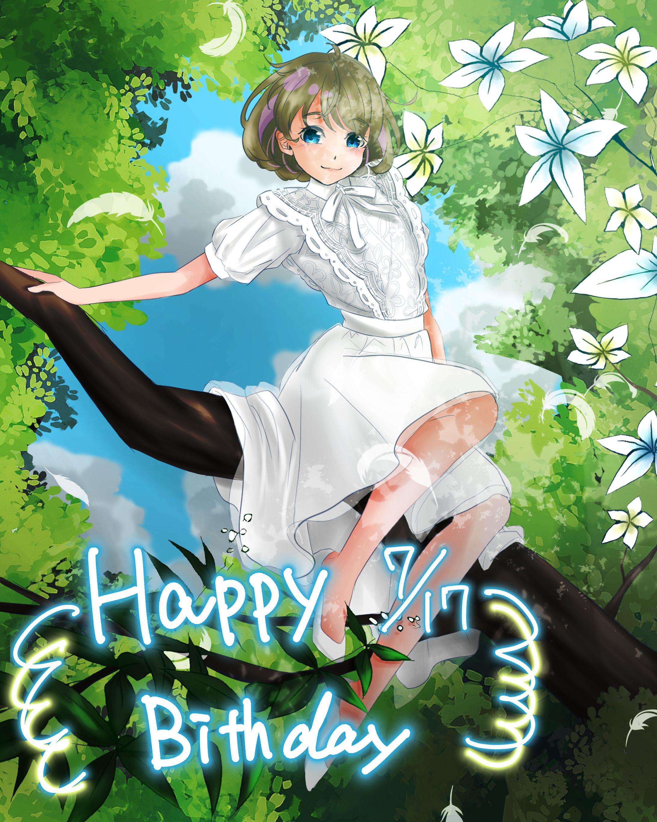 唐可可 birthdayイラスト-1