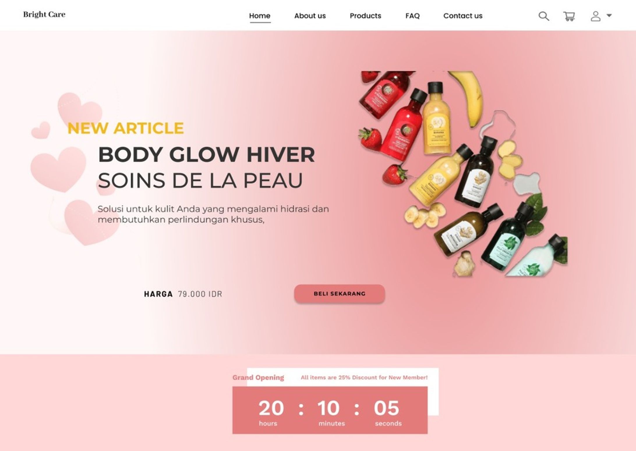 I have challenge for improve skill in UI/UX Design from @dailyui.co and the task is to create landing page with important landing page element such as Call To Action Button etc, and I think is tonight and be like this. I know its not perfect but I just want to explore myself.

#dailyui #dailyuichallenge #uidesign #dailyuiday003-1