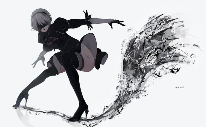 【 Fan art 】2B
