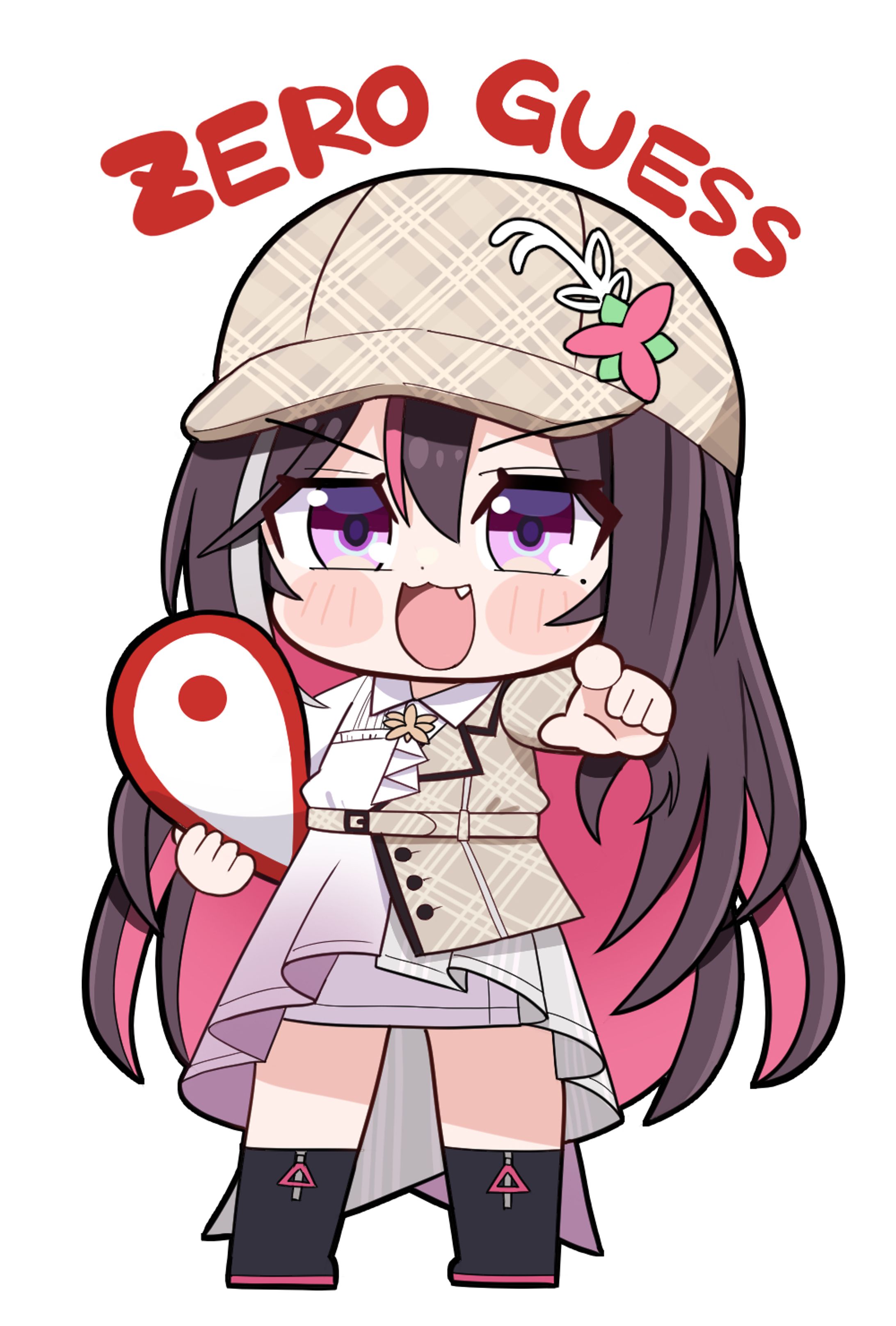 こひ様【AZKi本革Aritagキーホルダー】ポストカードイラスト-1