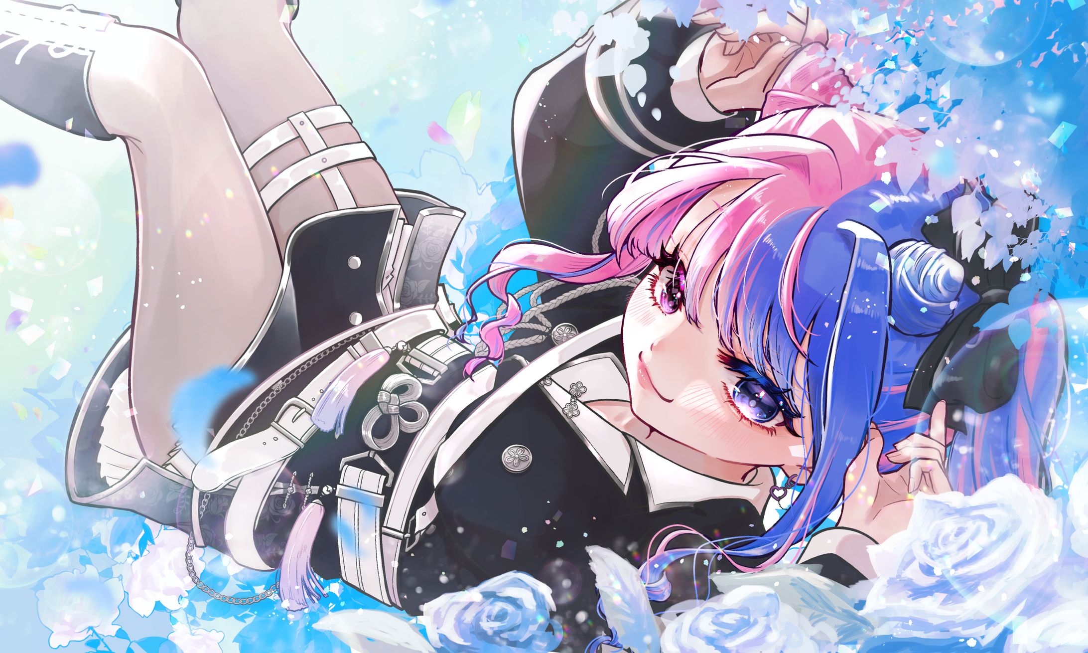 Vtuber猫宮あいすさん生誕イラスト-1