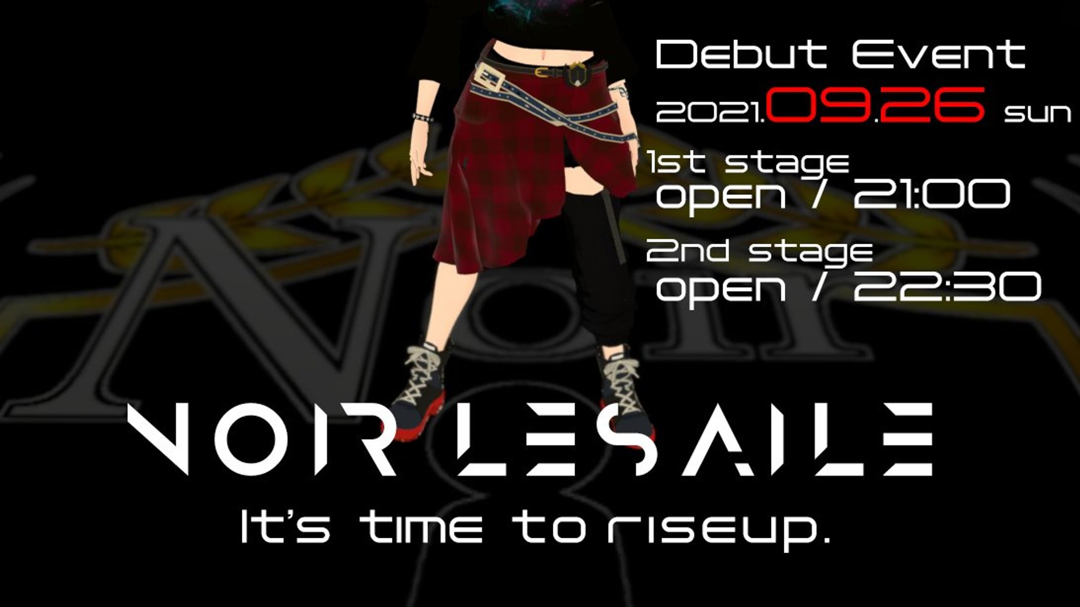 《ディレクション・制作》Noir laseileデビューイベント-1