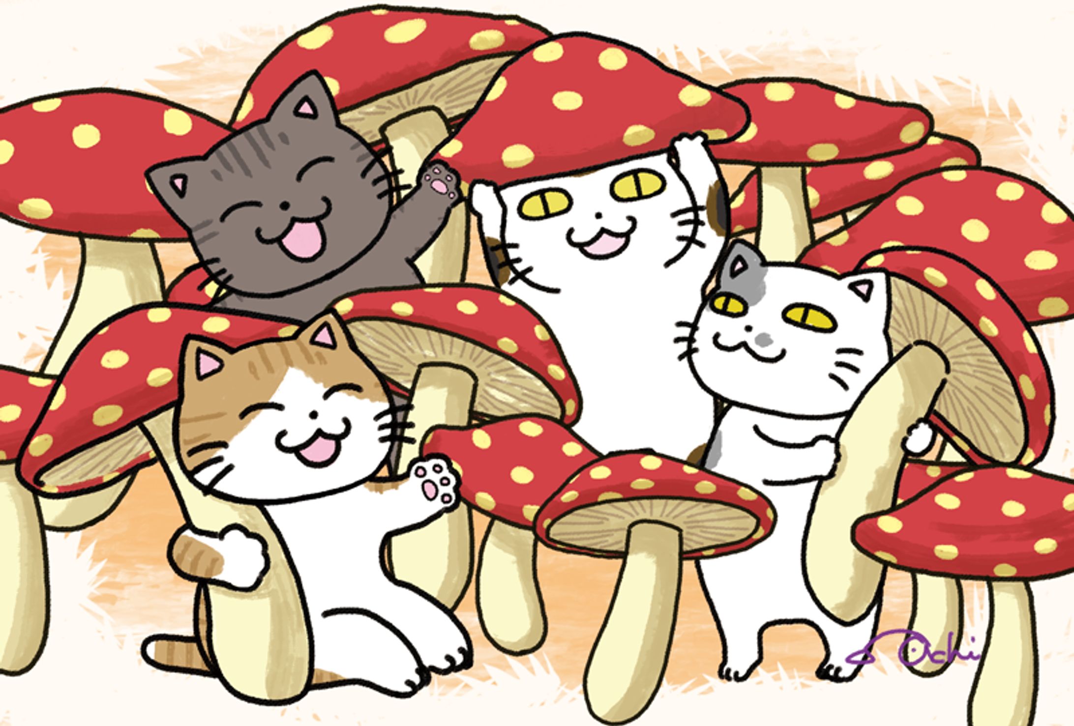 キノコ狩り-1