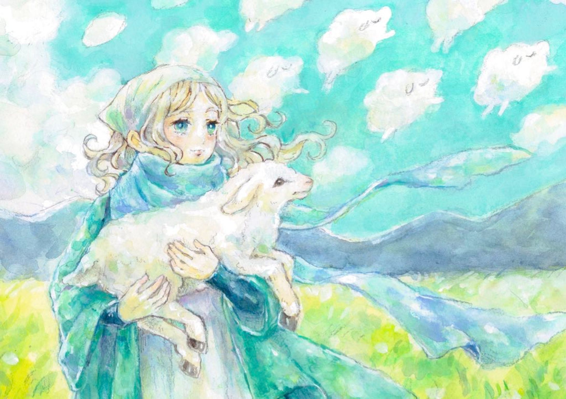 ひつじぐもをさがして-1