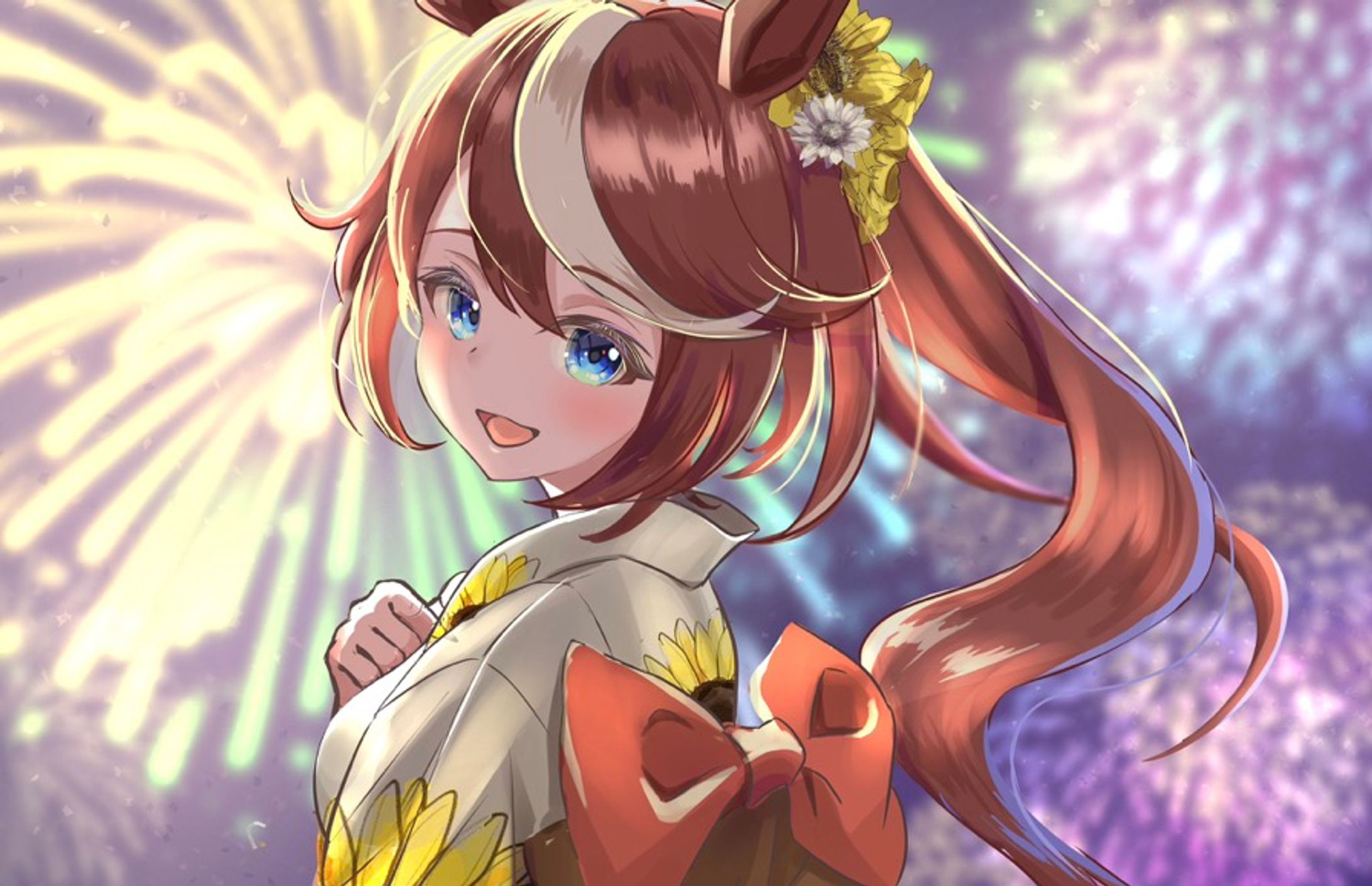 花火きれいだね…-1