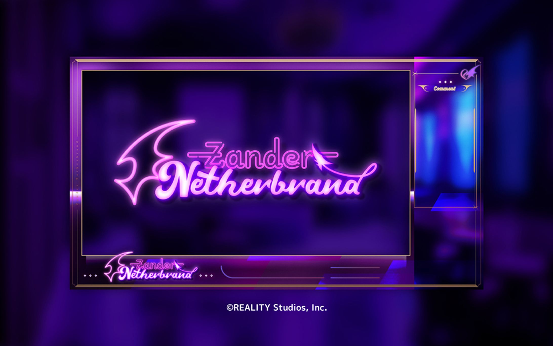 FIRST STAGE PRODUCTION EN 所属 Zander Netherbrand様 ロゴデザイン、ゲーム用配信オーバーレイ-1