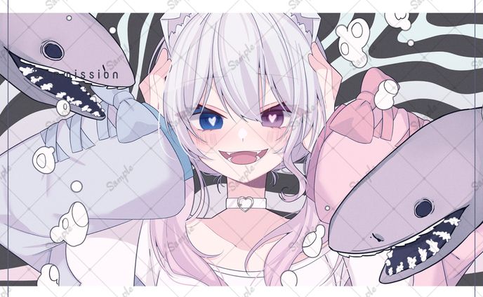  ▍潤泡こなた様　‐　MVイラスト