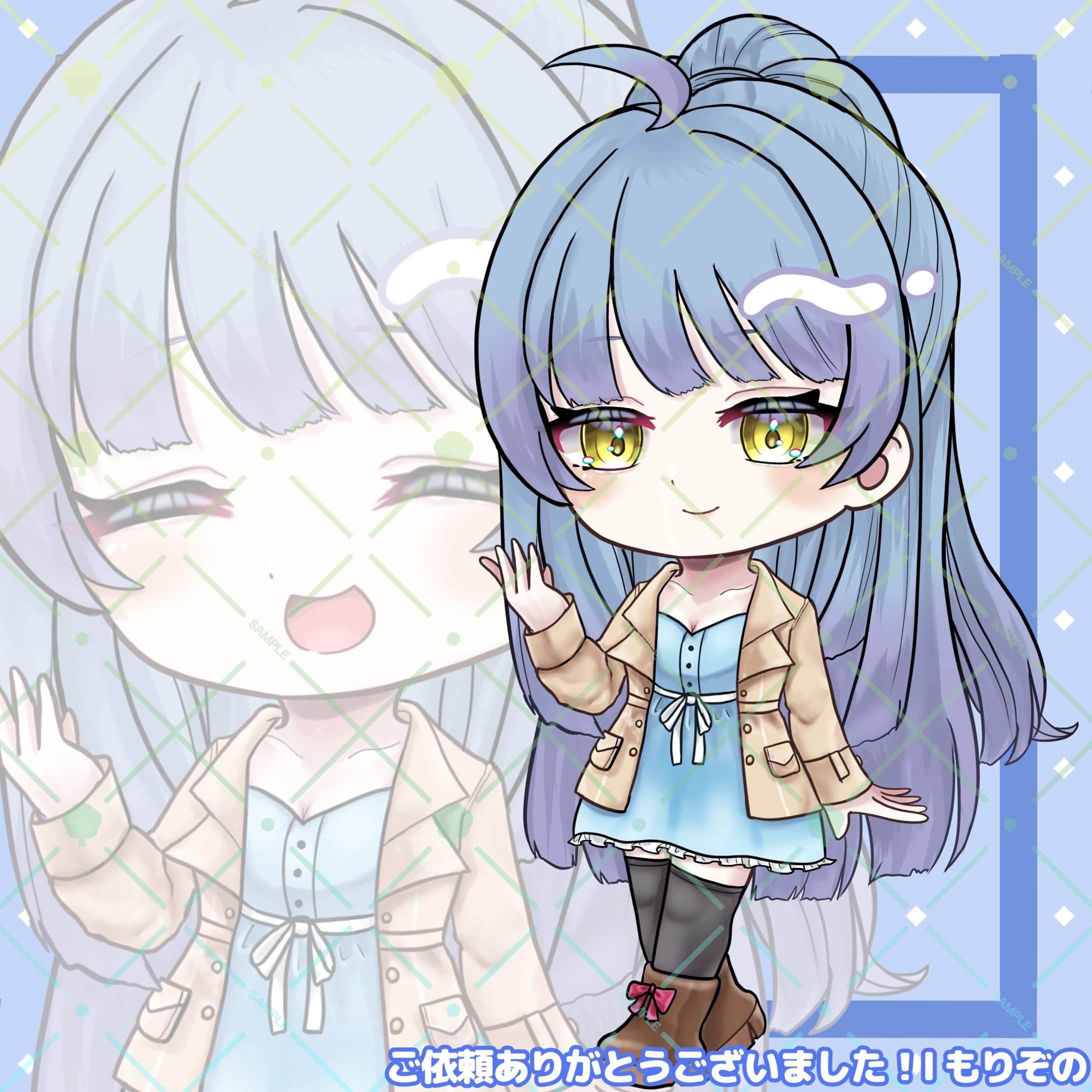 【ご依頼】ミニキャライラスト-1