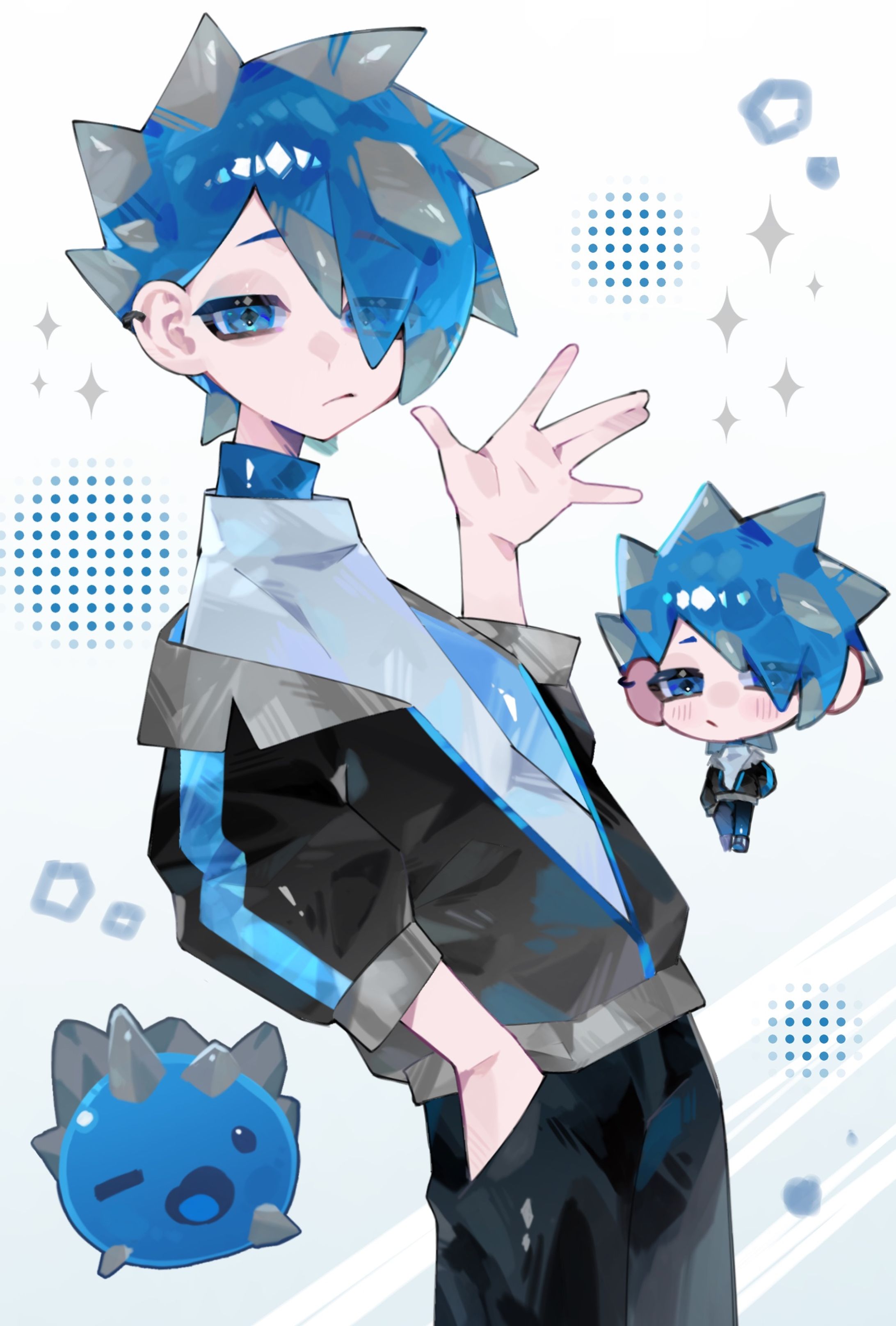 Rock Slime 擬人化-1