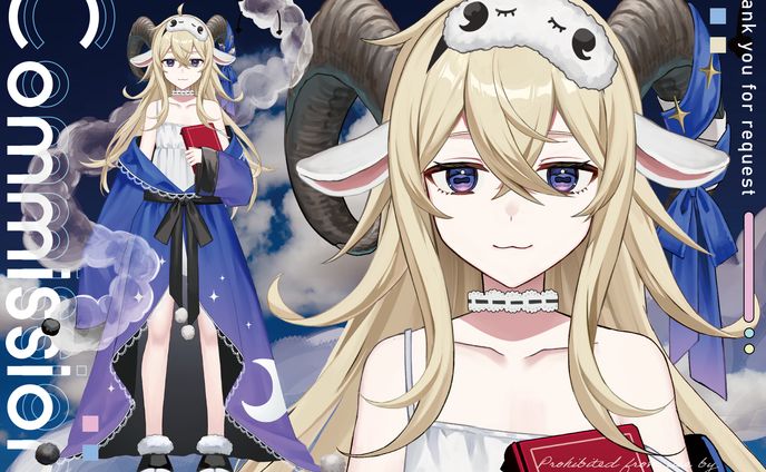 個人依頼　Vtuberデザイン