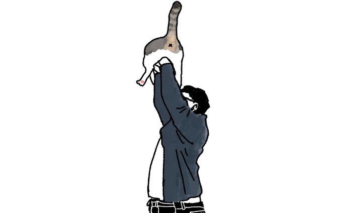 【個人制作】猫と人