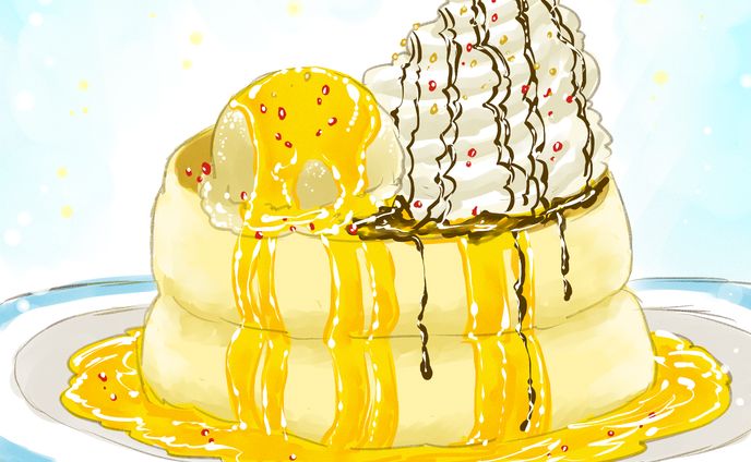 【自創作】パンケーキ