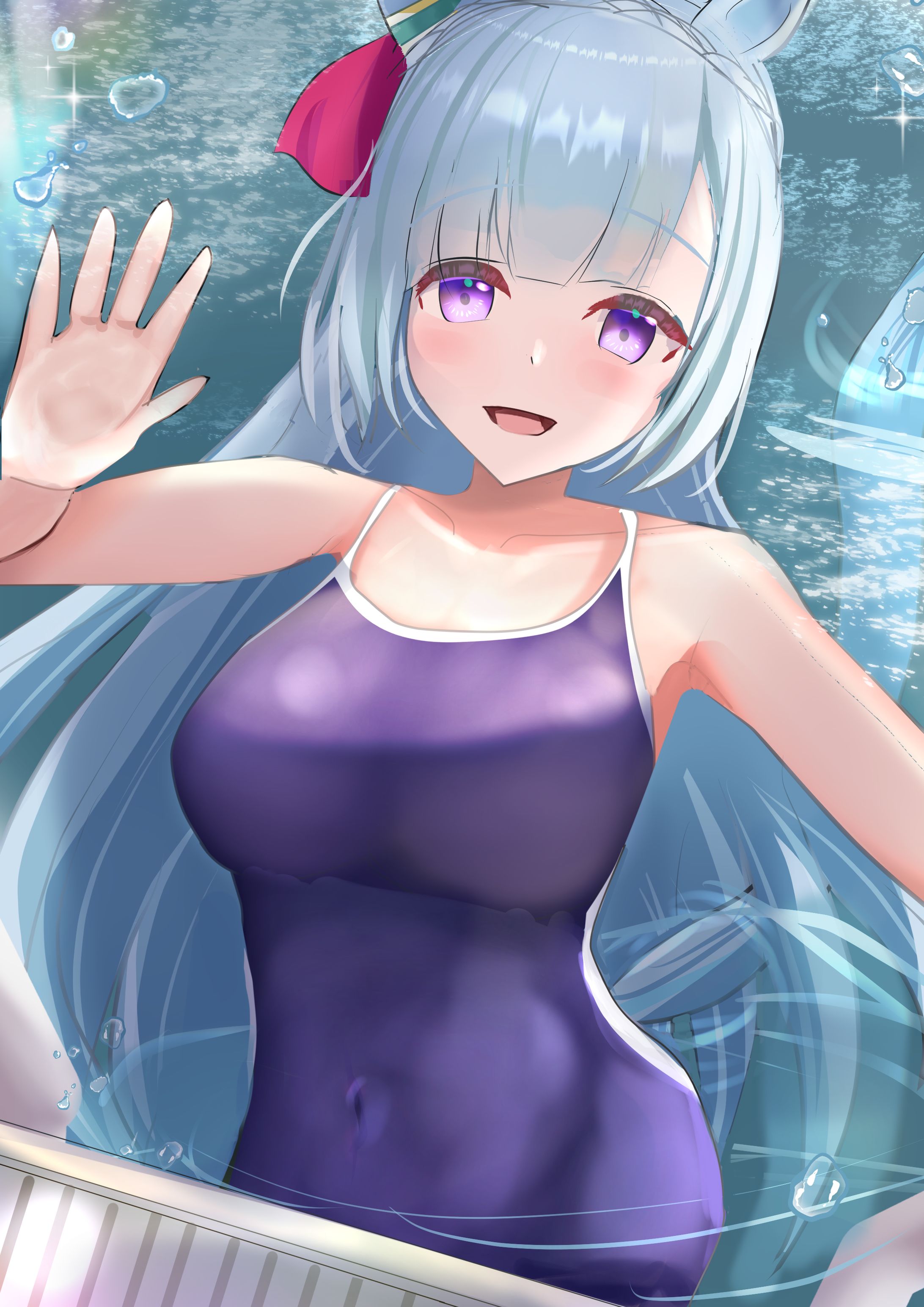 メジロアルダン水着-1