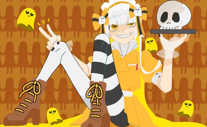 スモールS_ハロウィンイラスト