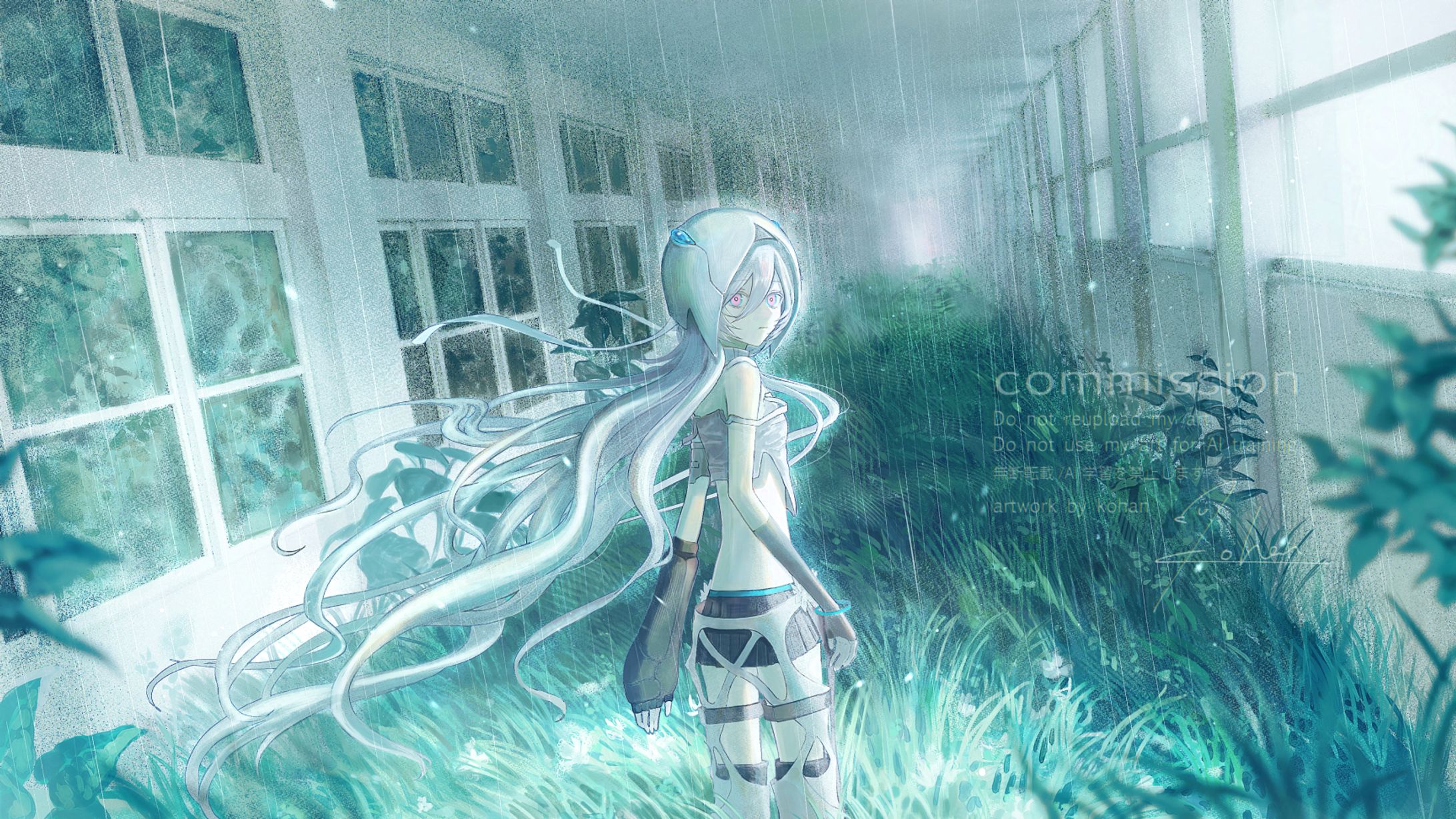 【work】白迦様 「片方だけが燃えている」cover動画イラスト-1