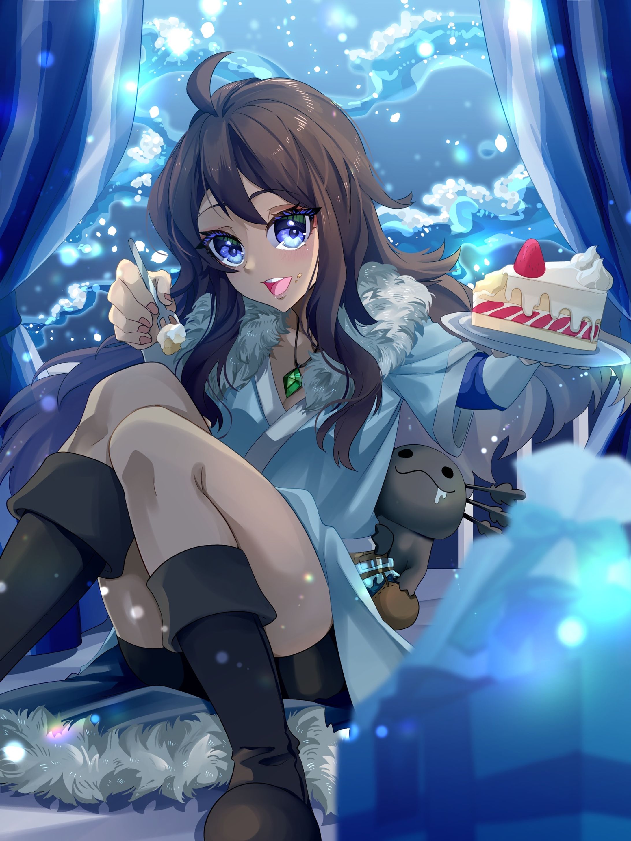 お仕事　個人様誕生日プレゼントイラスト-1