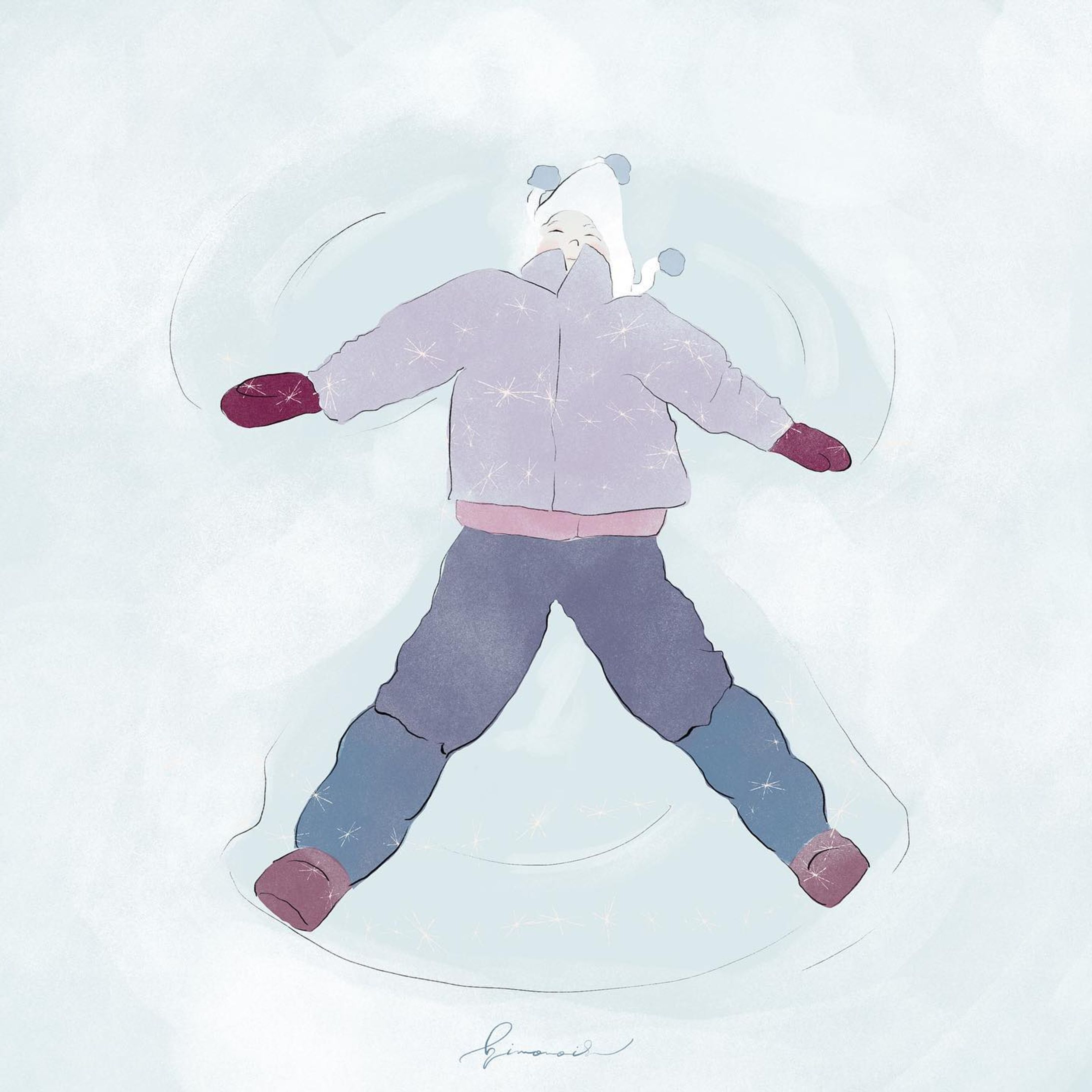 ・
snow angel 3・4

初めて動画作ってみました🧚
次の投稿もみてね🫶

#art #drawing #adobefresco #chill #relax #illustration #december #calligraphy #nftart #おしゃれ #イラスト #絵本 #挿絵 #装画 #カリグラフィー #12月 #雪 #冬 #イラスト好きな人と繋がりたい #デザイン #デザイナー #クリエイター #イラストレーター #snow #winter #snowangel-1
