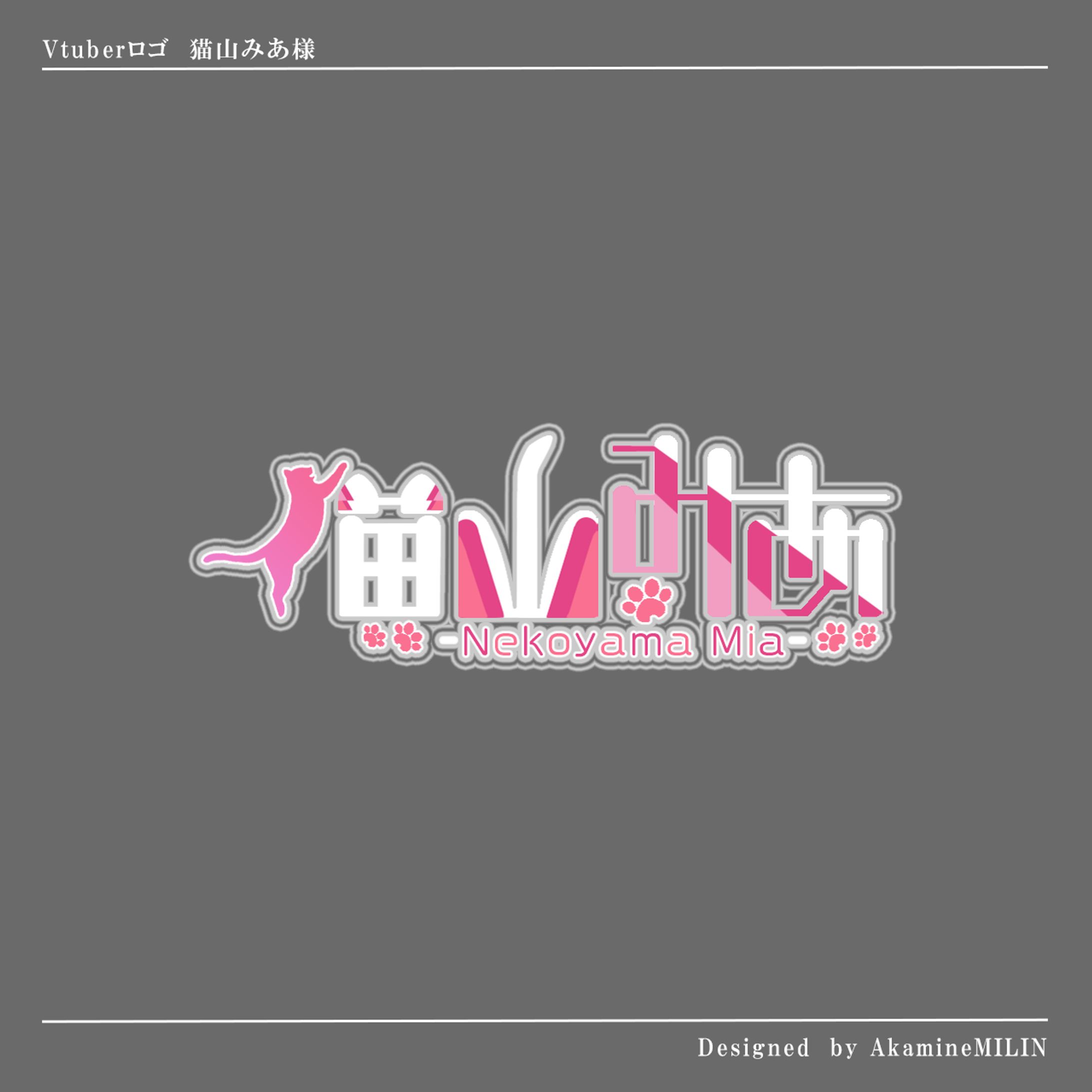 【FA】Vtuber猫山みあ ロゴデザイン-1
