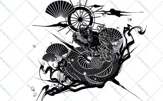 サムネイル、japanese style　illustration