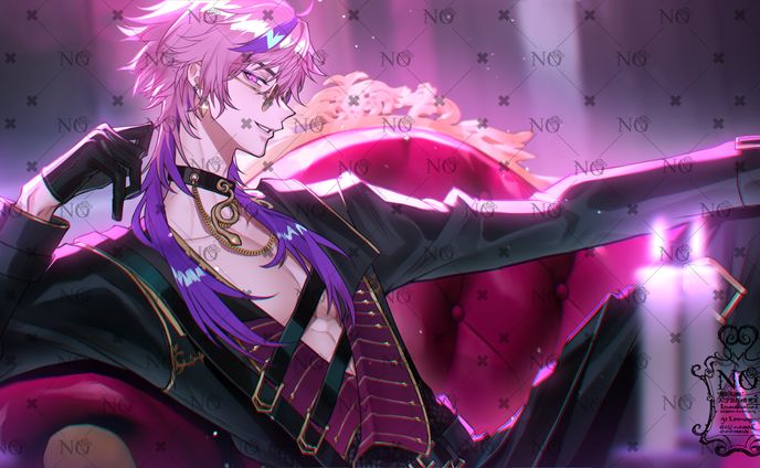 SHINE様/2周年記念イラスト