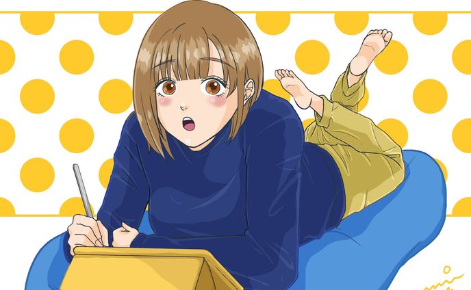 女性イラスト①