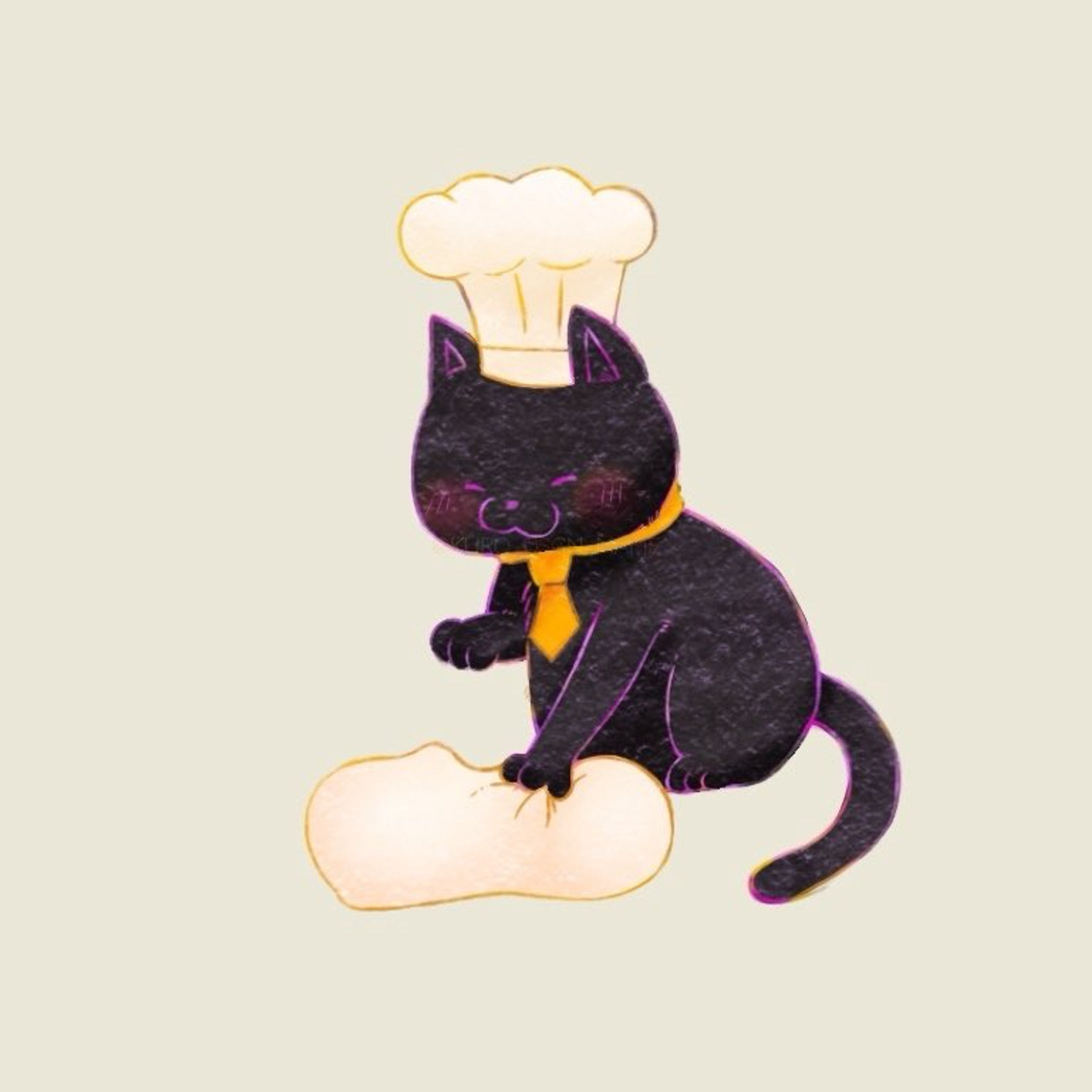 【自主制作】猫イラスト-1