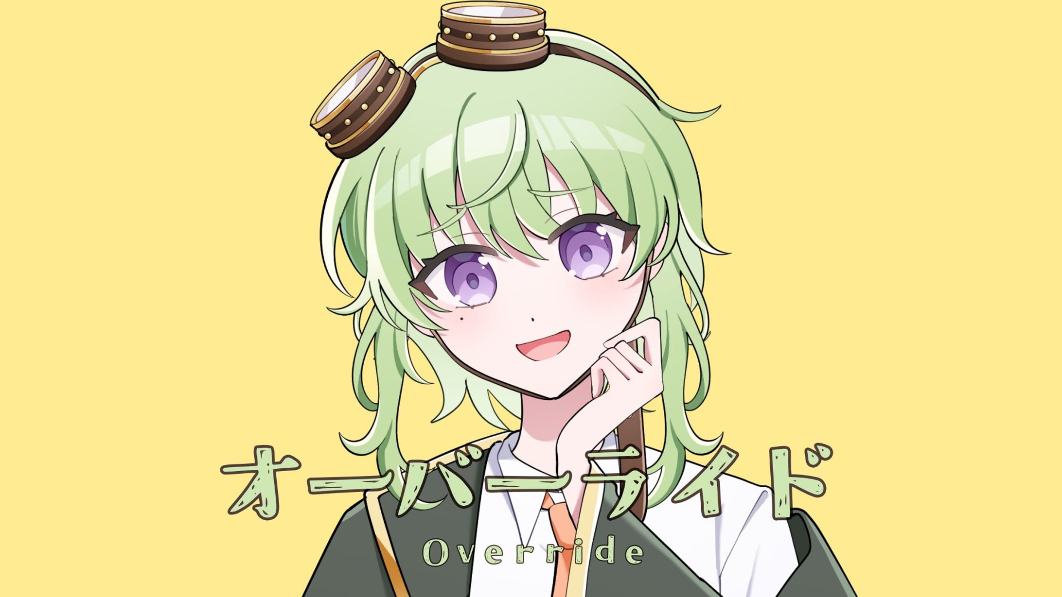 如月ふみ様 オーバーライド歌ってみたイラスト-1