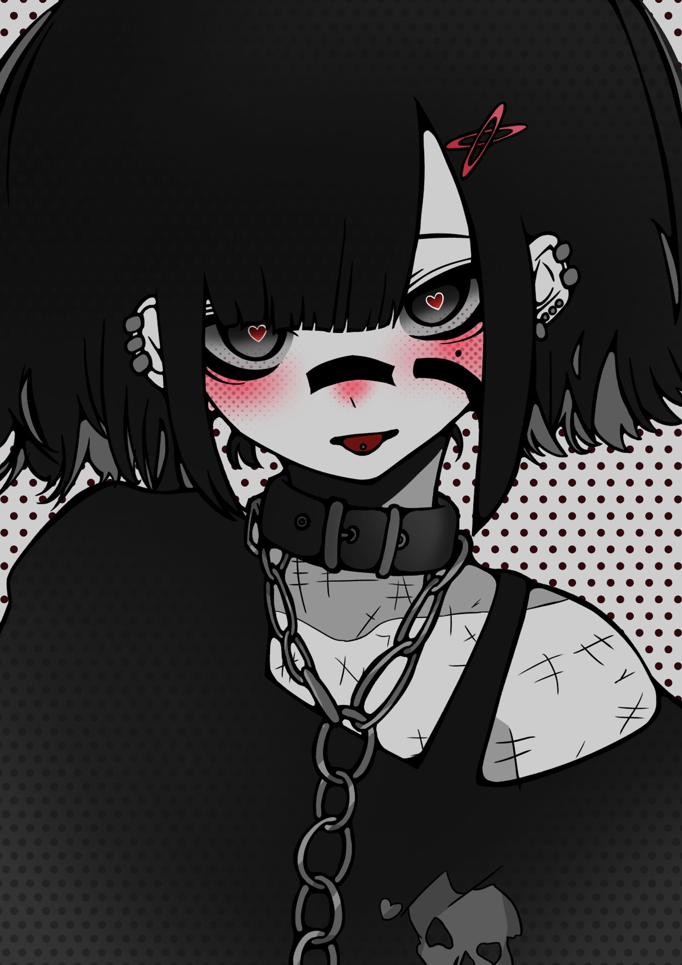 【オリジナル】ヤンデレちゃんヤンデレちゃん🔪⛓️🖤-1